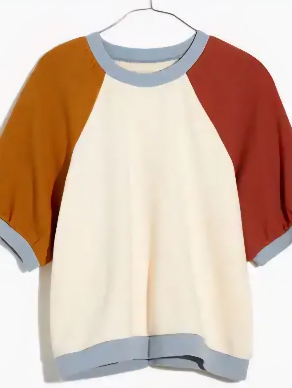 Madewell Colorblock Sweatshirt  Pullover Size Large